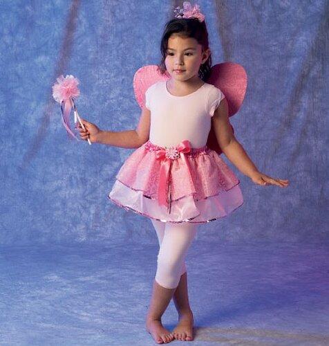 McCall's Pattern Company M6906 Children's/Girls' Costumes Sewing Template, Size