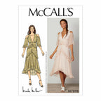 McCall's Patterns McCall's Women's Loose Fitting Pleated Layer Dress by Nicole