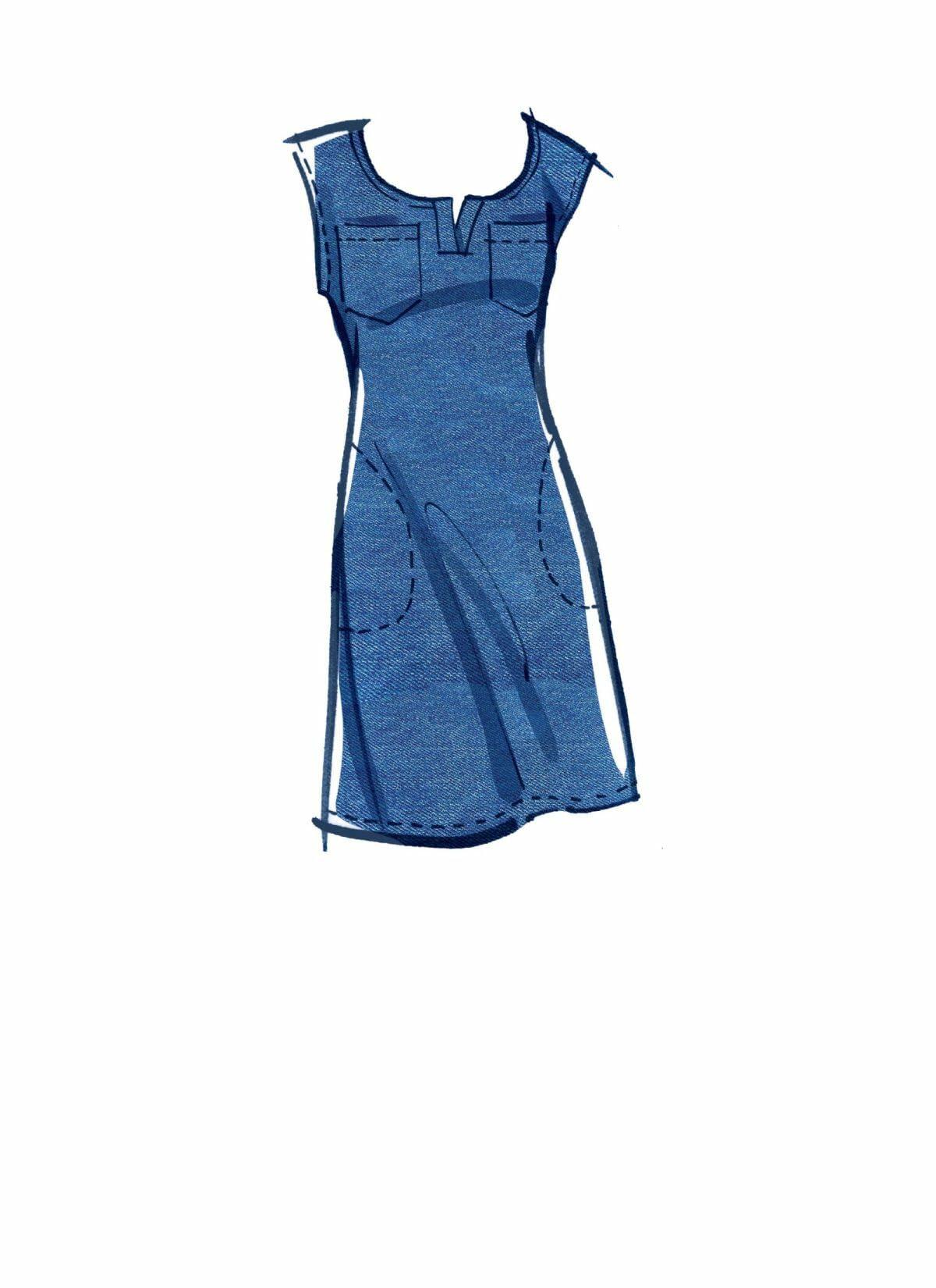 McCall's M8164ZZ Misses Dress, ZZ (L-XL-XXL)