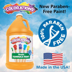 1 Gallon Colorations Paraben-Free Tempera Paint for Kids Vibrant Violet.