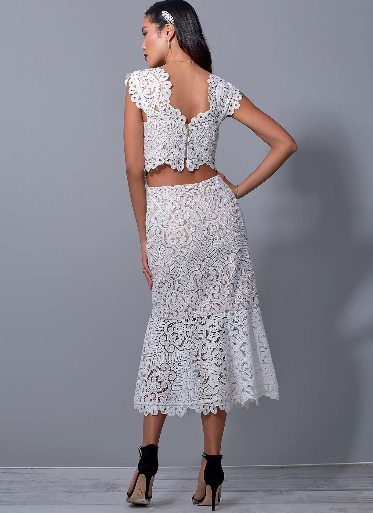 McCall's Women's Fully Lined Special Occasion and Evening Dress Nicole Miller,