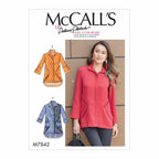 McCall Pattern McCall's Women's Collared Shirt Palmer/Pletsch, Sizes 16-24