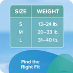 34 Count Swim Diapers Size 5 ( 31 Pound) - Pampers Splashers Disposable Swim