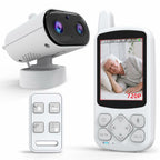 CallToU Elderly Monitor with Camera and Audio, 2-Way Talk Baby Monitors for