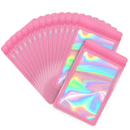 EONJOE 100-pack 4×6 inch mylar bags with clear window holographic resealable