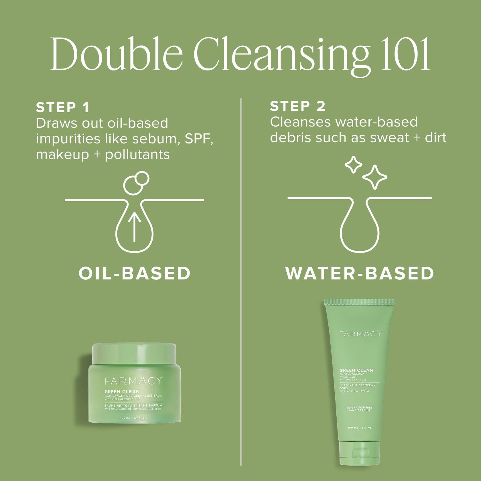 Farmacy Sensitive Skin Makeup Remover Cleansing Balm - Green Clean Waterproof
