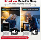 CallToU Elderly Monitor with Camera and Audio, 2-Way Talk Baby Monitors for