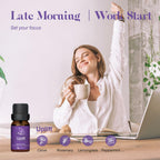 OPEN BOX - ASAKUKI Essential Oils for Diffuser – 6 Mood Essential Oil Blends