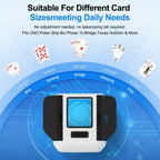 Svertmer Automatic Card Shuffler 1-2 Deck Electric Card Shuffle Machine|Portable