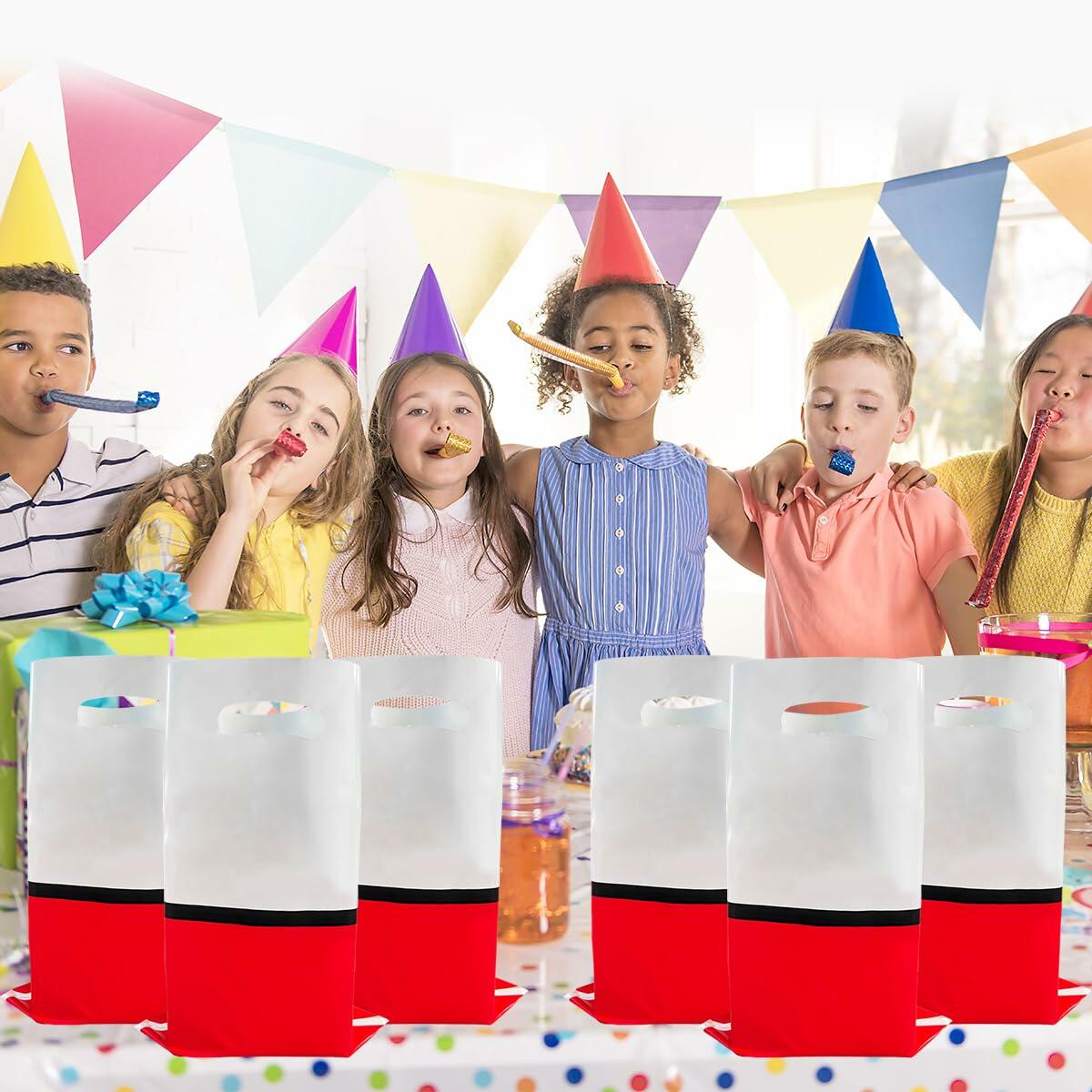 OULUN 30Pcs Cartoon Animation Party Gift Bags Birthday Party Supplies Cartoon