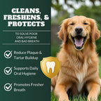 Dog Teeth Cleaning Powder, Dog Dental Powder and Cats Breath Freshener, Plaque