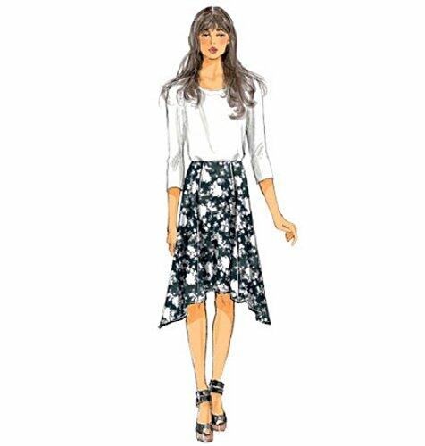 Butterick Patterns B6059 Misses' Skirt Sewing Template, Size E5 (14-16-18-20-22)