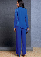 Vogue V1607A5 Easy Women's Asymmetrical Shirt, Skirt, and Fitted Pants Sewing
