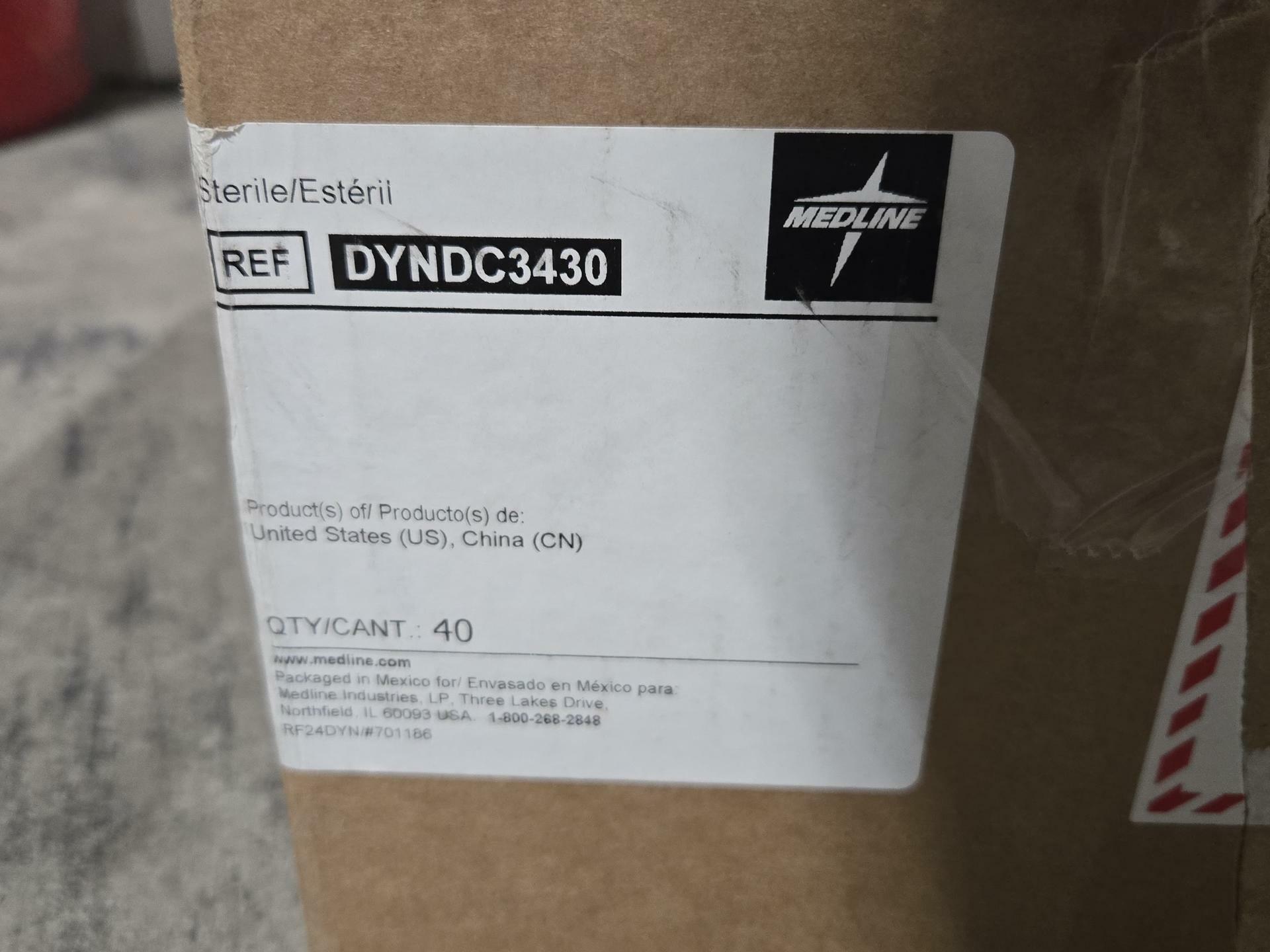 40 Ct Medline Sterile Kit Honduras 3 (CSR Wrap, Dressing, Antiseptic Applicator,