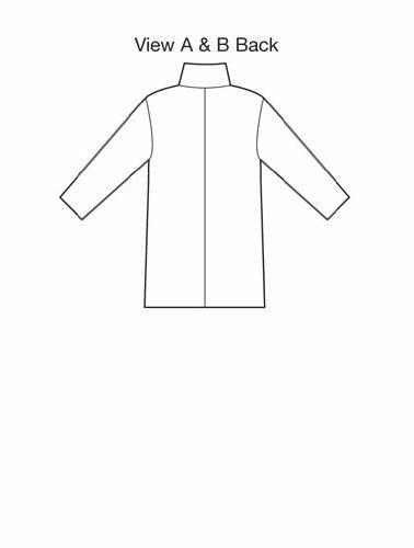 Kwik Sew K3828 Coats Sewing Pattern, Size XS-S-M-L-XL