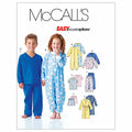 McCall's Patterns M6224 Toddlers'/Children's Robe, Belt, Jumpsuit, Top, Shorts