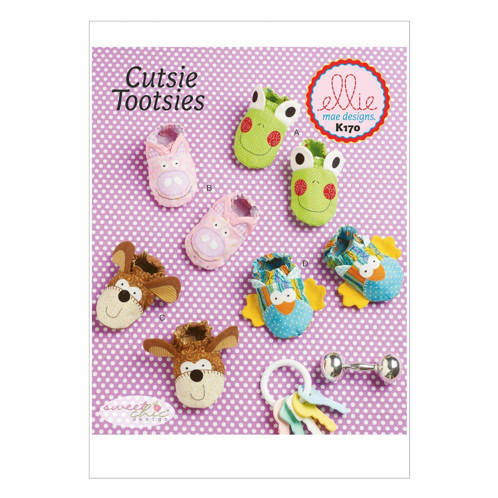 KWIK-SEW PATTERNS K0170 Babies Booties