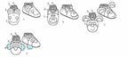 KWIK-SEW PATTERNS K0170 Babies Booties