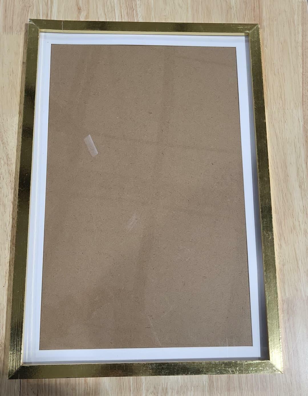 Annecy 12x18 Picture Frame Gold（1 Pack）, 12x18 Frame for Wall Decoration,