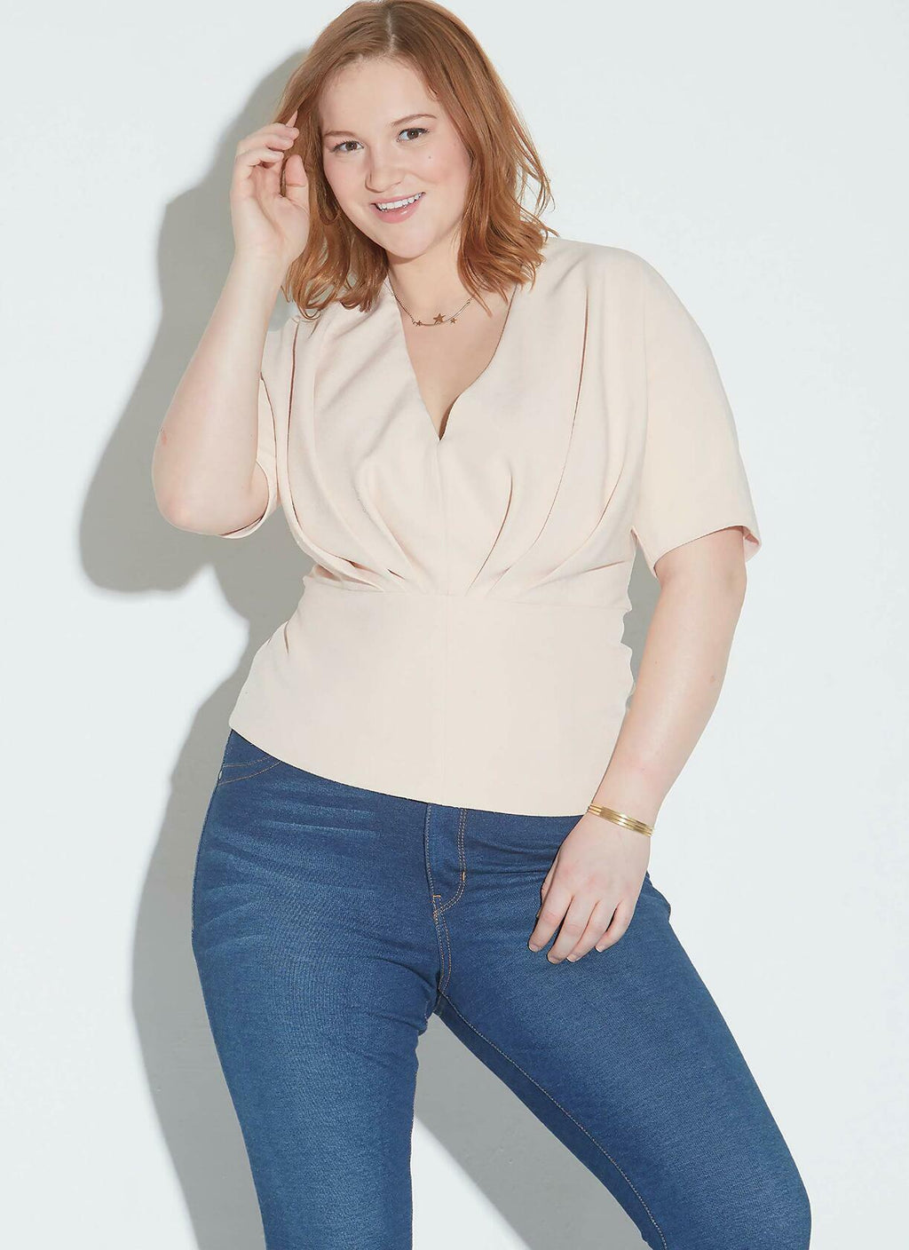 McCall's M7810E5 Women's Loose-Fitting Pleated Top Sewing Patterns, Sizes 14-22
