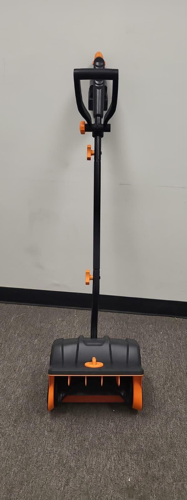 HEYWORK Brushless Cordless Electric Snow Shovel with 4.0 Ah Battery and Fast