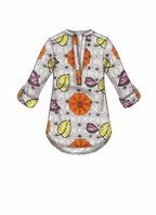 McCall's Patterns M7360 Misses' Henley Tops, Size A5 (6-8-10-12-14)