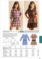 Kwik Sew K3832 Dropped Waist Shirt Dresses Sewing Pattern, Size XS-S-M-L-XL