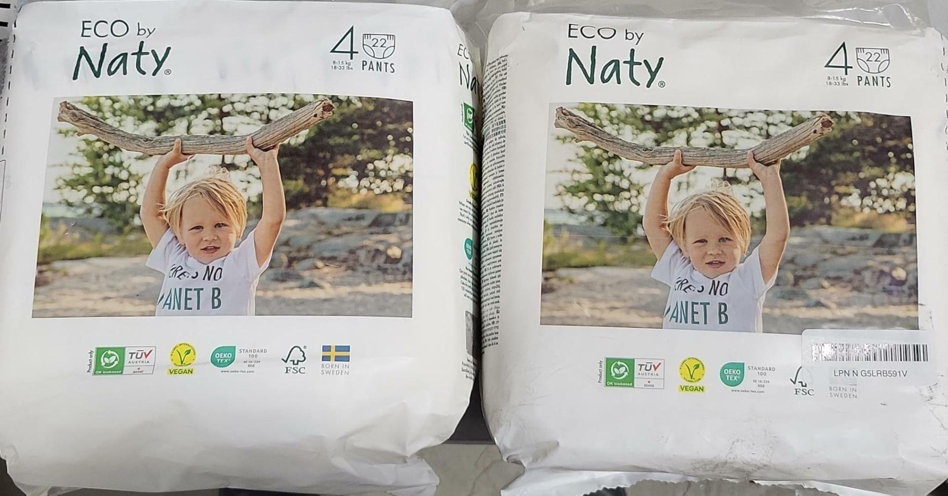 44 Count NATY Toddler Training Pants 8-15 Kg