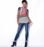 McCall's Patterns M7323 Misses' Asymmetrical Seam-Detail Tops, Y