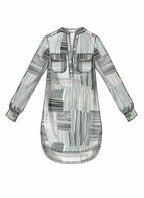 McCall's Patterns M7360 Misses' Henley Tops, Size A5 (6-8-10-12-14)