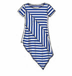 McCall's Patterns M7323 Misses' Asymmetrical Seam-Detail Tops, Y
