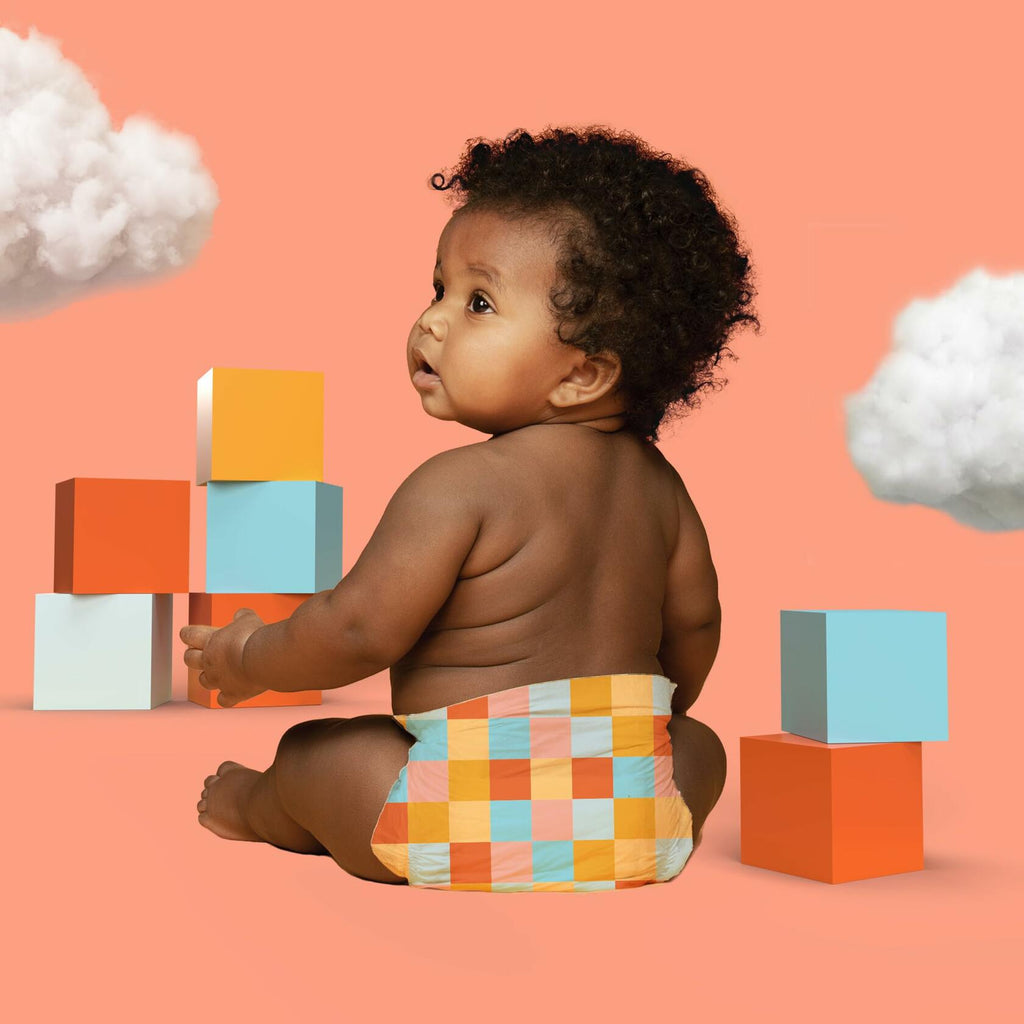76ct Hello Bello Premium Newborn Diapers, Honeysuckle Designs, Club Box,