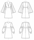 Vogue V9344A5 Very Easy to Sew Women's Fitted Dress Sewing Patterns, Sizes 6-14