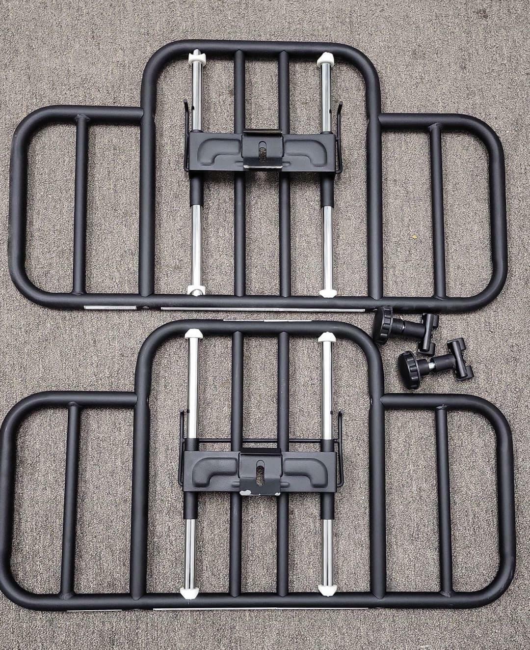 Half-Length Bed Rails No-Gap Style (Pair)