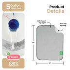 4 Pack IMPROVIA Washable Underpads Heavy Absorbency Reusable Incontinence Pads
