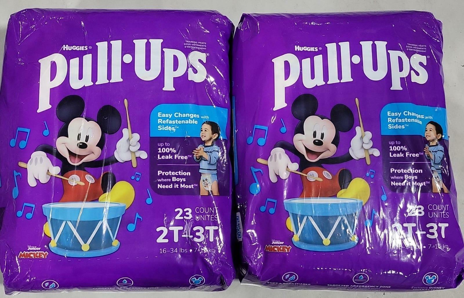 46 Count Pull-Ups Boys' Potty Training Pants, Size 2T-3T Training Underwear