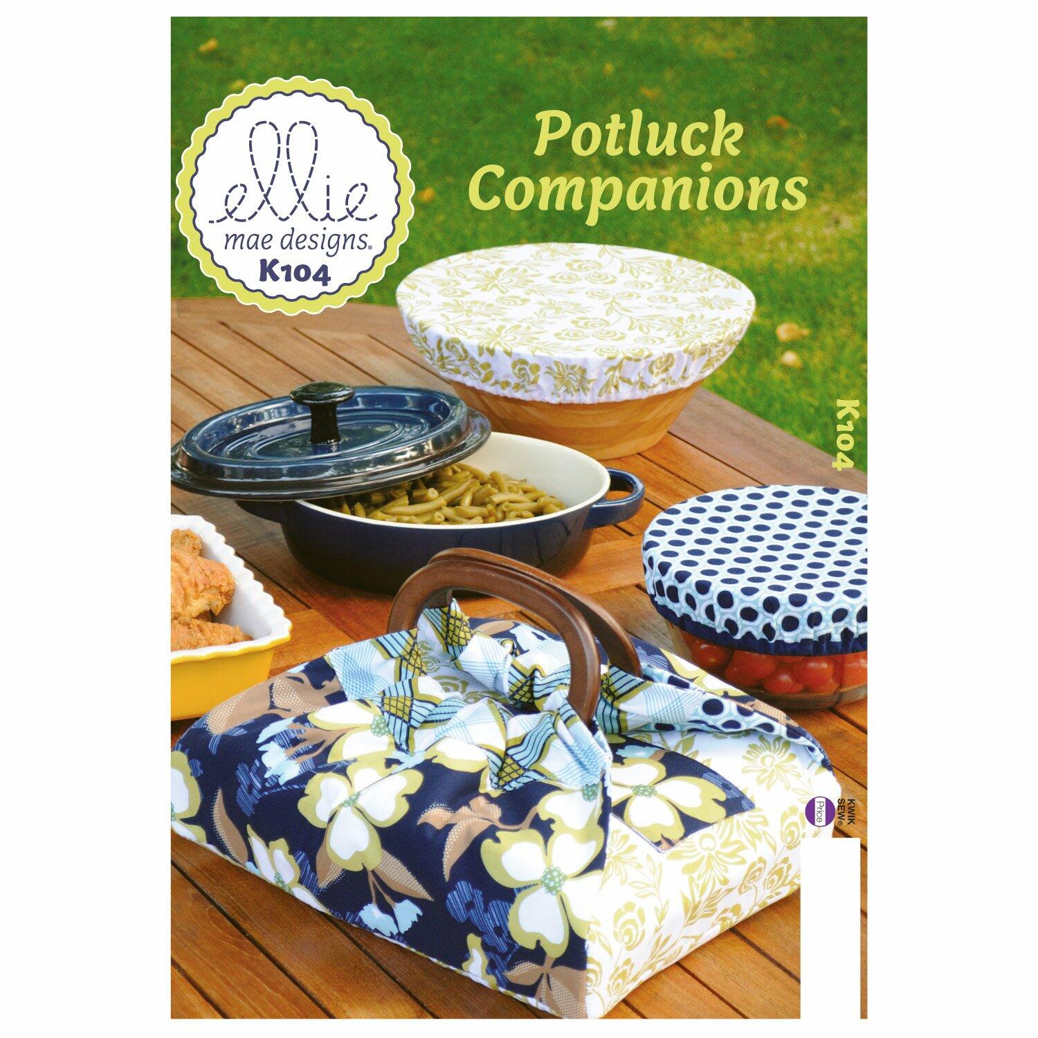 Kwik Sew K0104 Potluck Companions Sewing Pattern, No Size