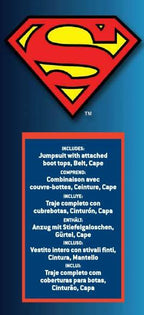 Rubies DC Comics Superheroes: Superman Costume for Kids, Boy's Small