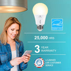 Sengled Alexa Light Bulb, WiFi Light Bulbs No Hub Required, Smart Bulbs that