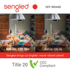 Sengled Alexa Light Bulb, WiFi Light Bulbs No Hub Required, Smart Bulbs that