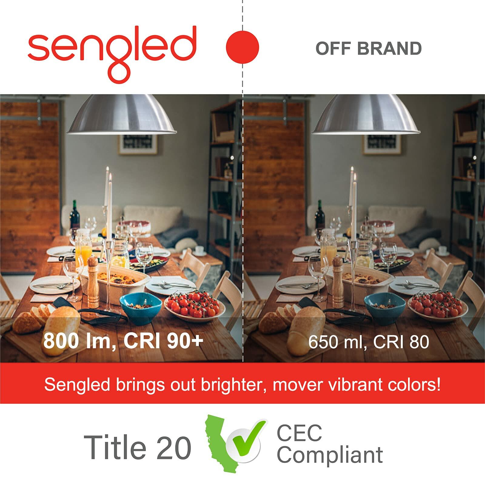 Sengled Alexa Light Bulb, WiFi Light Bulbs No Hub Required, Smart Bulbs that