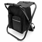 YESIACE Portable Folding Camping Stool, Backpack with Cooler Bag, Hiking Seat,