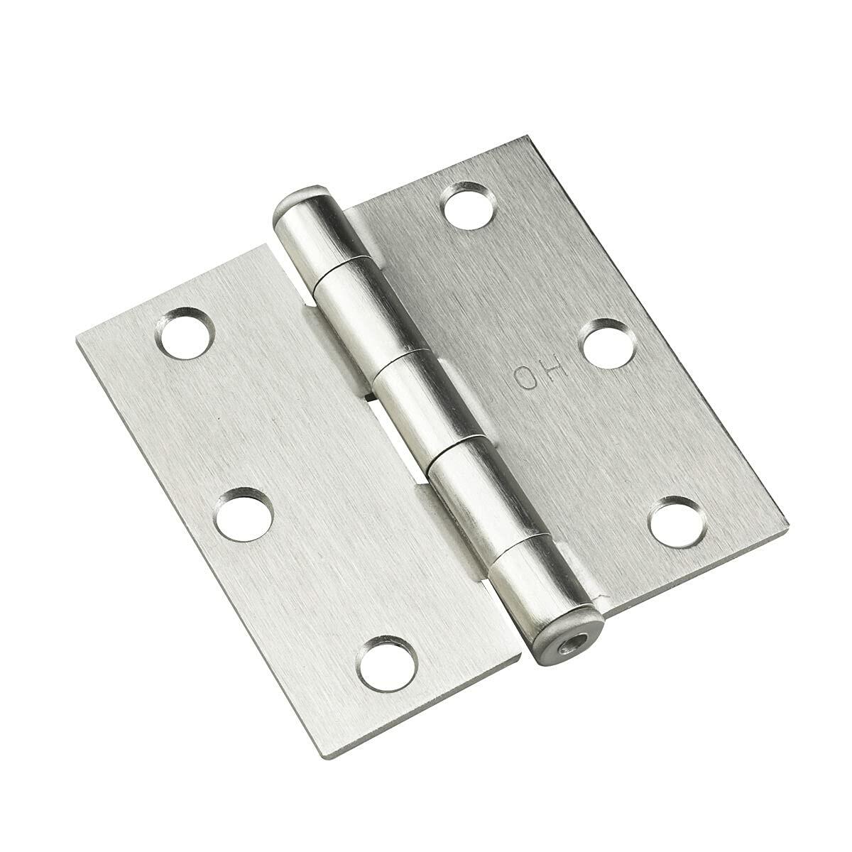 2 Packs Of 2 Richelieu 820NBB Onward Full Mortise Butt Hinge for Interior Door,