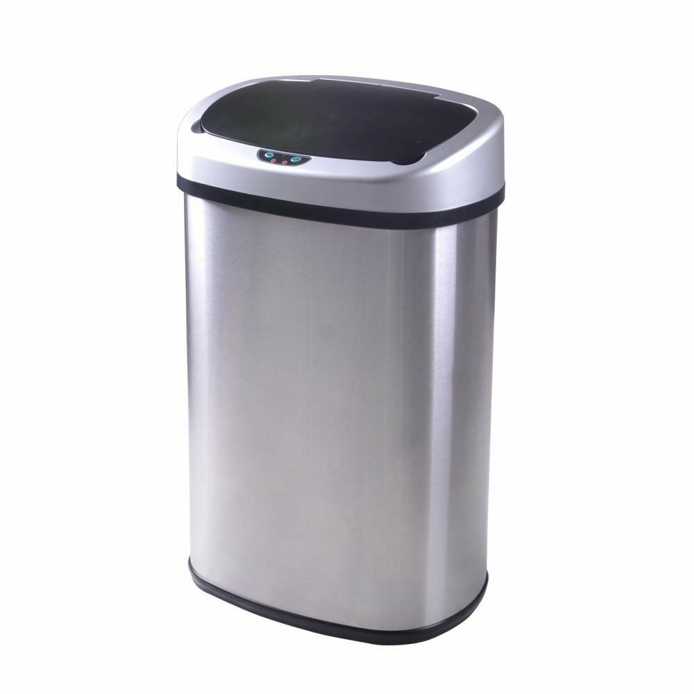 FDW Trash can for Bathroom, Bedroom, Home Office Automatic Touch Free