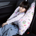 Unicorn Pink eaonitu Travel Pillow Car Cushion for Kids 6 Years Old+ Shoulder
