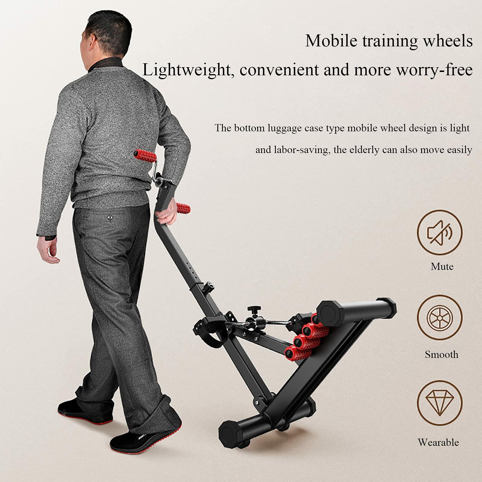 Portable Pedal Exercise Electric Pedal Rehabilitation Bicycle, Upper and Lower