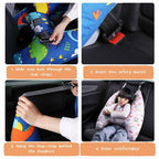 Unicorn Pink eaonitu Travel Pillow Car Cushion for Kids 6 Years Old+ Shoulder