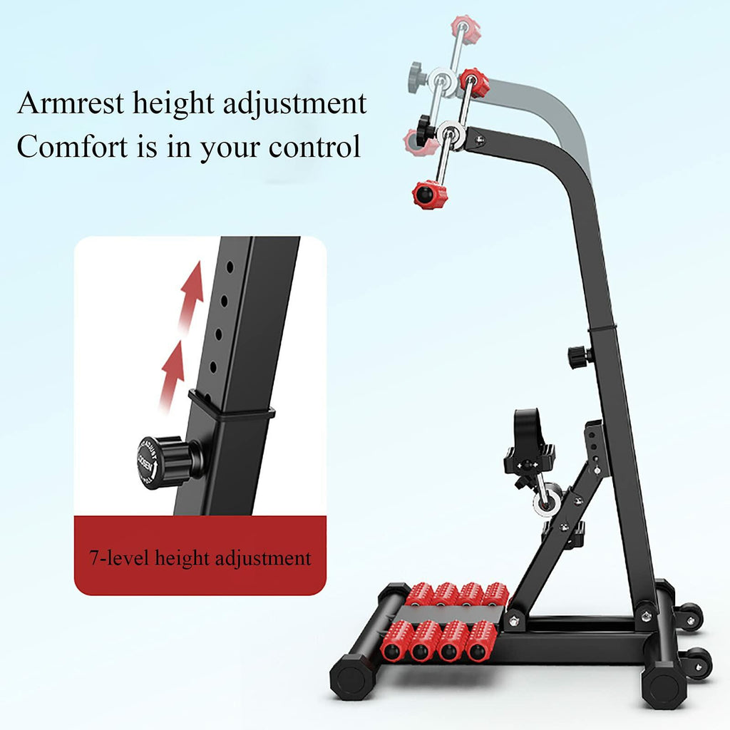 Portable Pedal Exercise Electric Pedal Rehabilitation Bicycle, Upper and Lower
