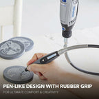 Dremel Flex Shaft Rotary Tool Attachment with Comfort Grip and 36” Long Cable -