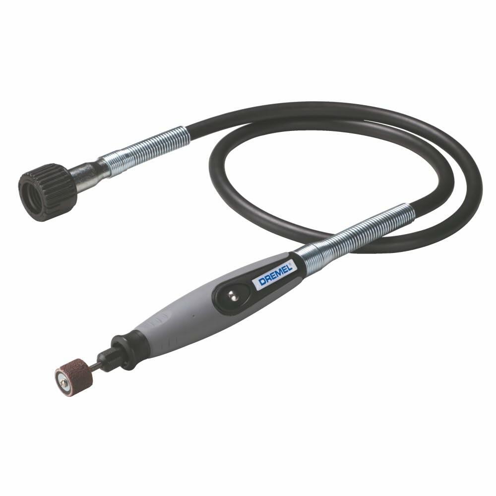 Dremel Flex Shaft Rotary Tool Attachment with Comfort Grip and 36” Long Cable -